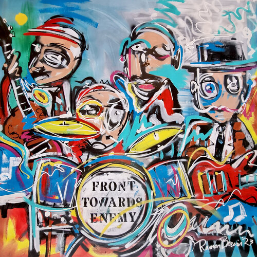 Front Toward Enemy von Ramon Bruin, Malerei kaufen auf Singulart