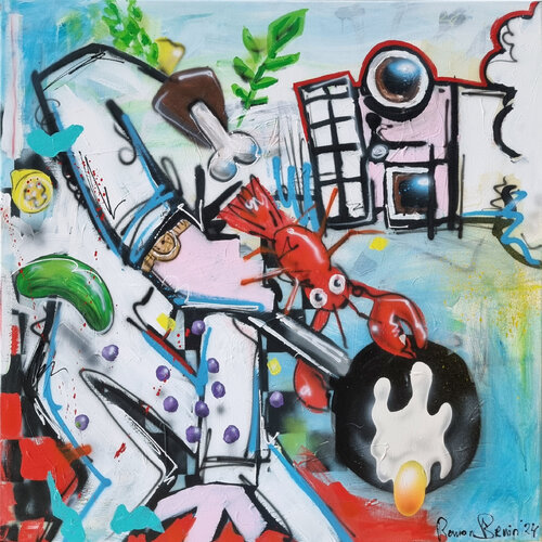 Sunnyside Down von Ramon Bruin, Malerei kaufen auf Singulart