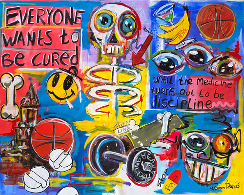 Discipline van Ramon Bruin, Schilderij te koop op Singulart