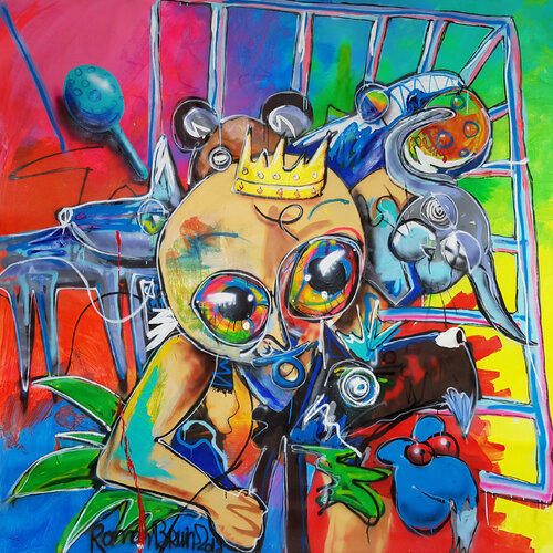 Raised by Wolves di Ramon Bruin, Pittura in vendita su Singulart