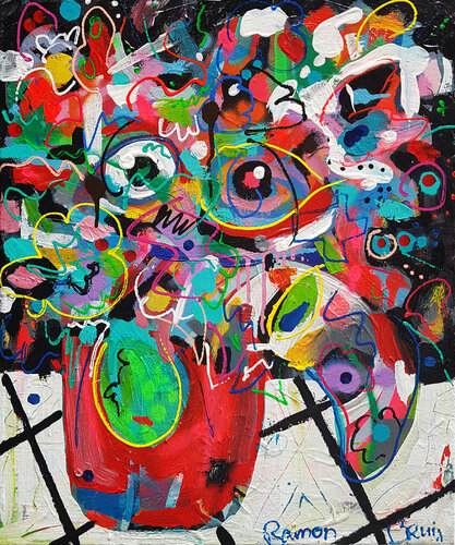 Spygame di Ramon Bruin, Pittura in vendita su Singulart