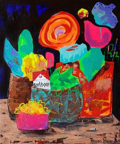 Still a(live) di Ramon Bruin, Pittura in vendita su Singulart