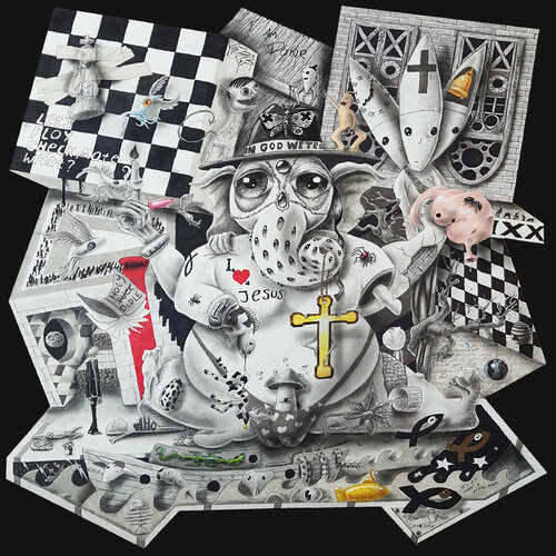 Unholy Bible von Ramon Bruin, Zeichnungen kaufen auf Singulart