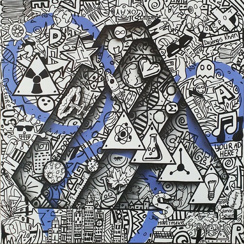 Triangular di Ramon Bruin, Pittura in vendita su Singulart