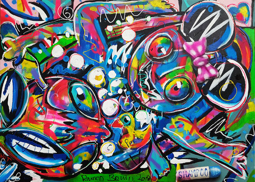 From Paris With Love di Ramon Bruin, Pittura in vendita su Singulart