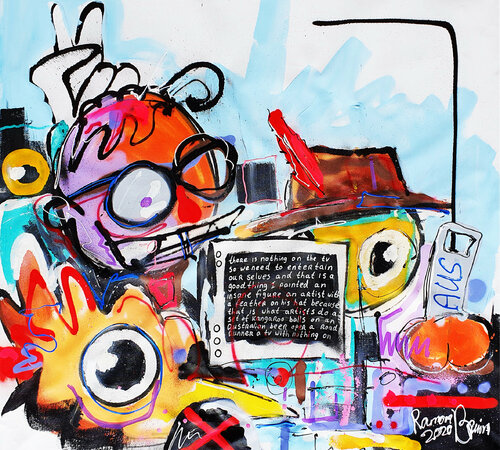 This Is What I Do by Ramon Bruin, 회화 for Sale on Singulart