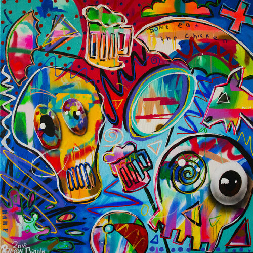 Turkish Delight di Ramon Bruin, Pittura in vendita su Singulart