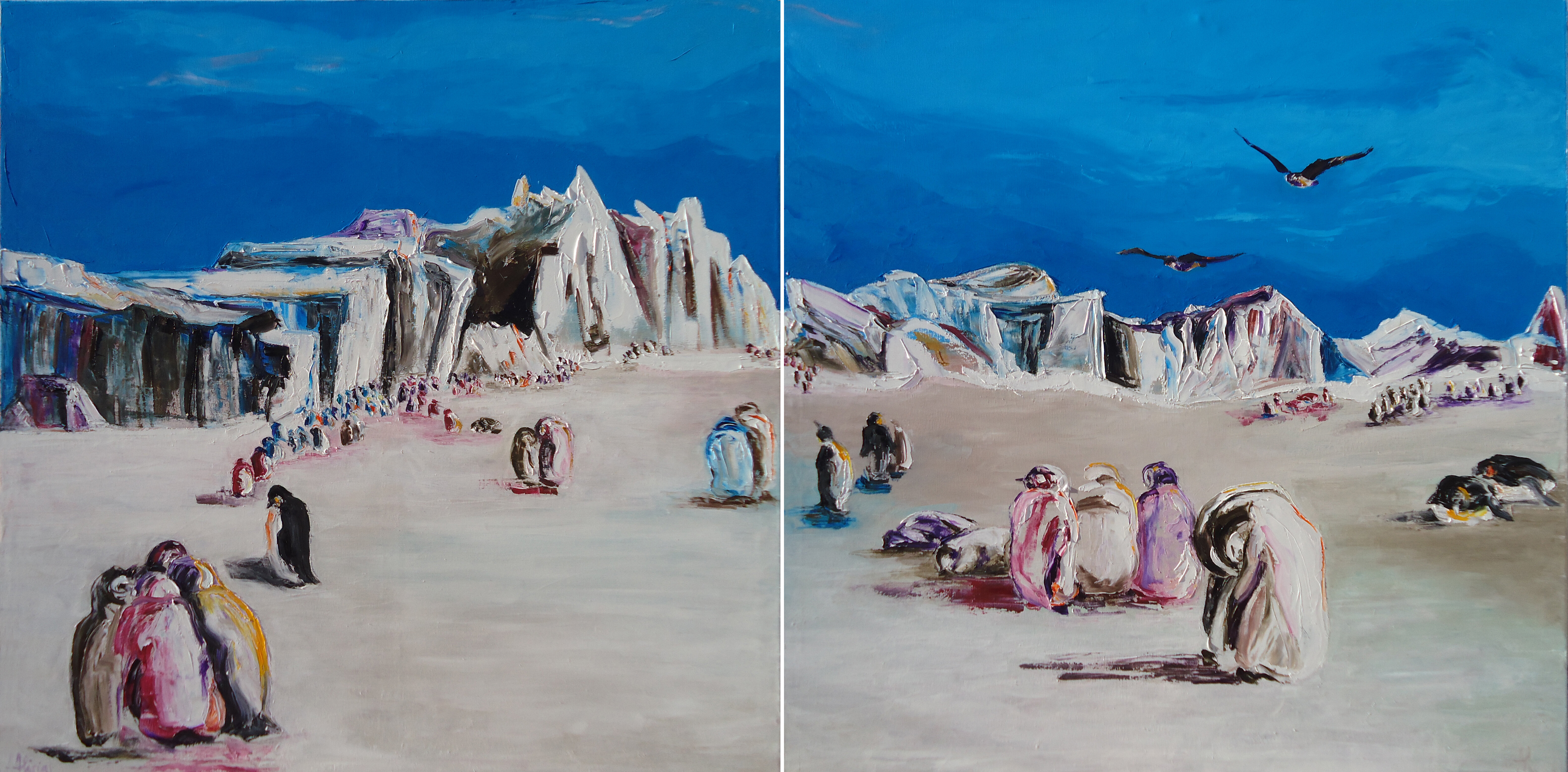 Thema Pinguïn Schilderijen