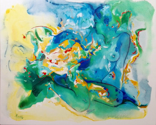 La vida / Life / La vie di Alicia Besada, Pittura in vendita su Singulart