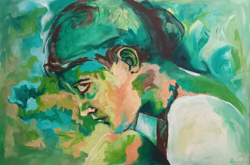 Descansando / Resting / Repos von Alicia Besada, Malerei kaufen auf Singulart