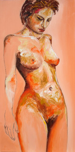 Arrepentimiento / Repentance / Repentir van Alicia Besada, Schilderij te koop op Singulart