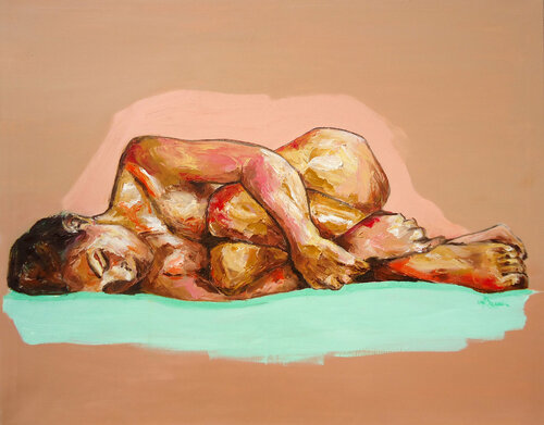 Demasiado / Too much / Aussi van Alicia Besada, Schilderij te koop op Singulart