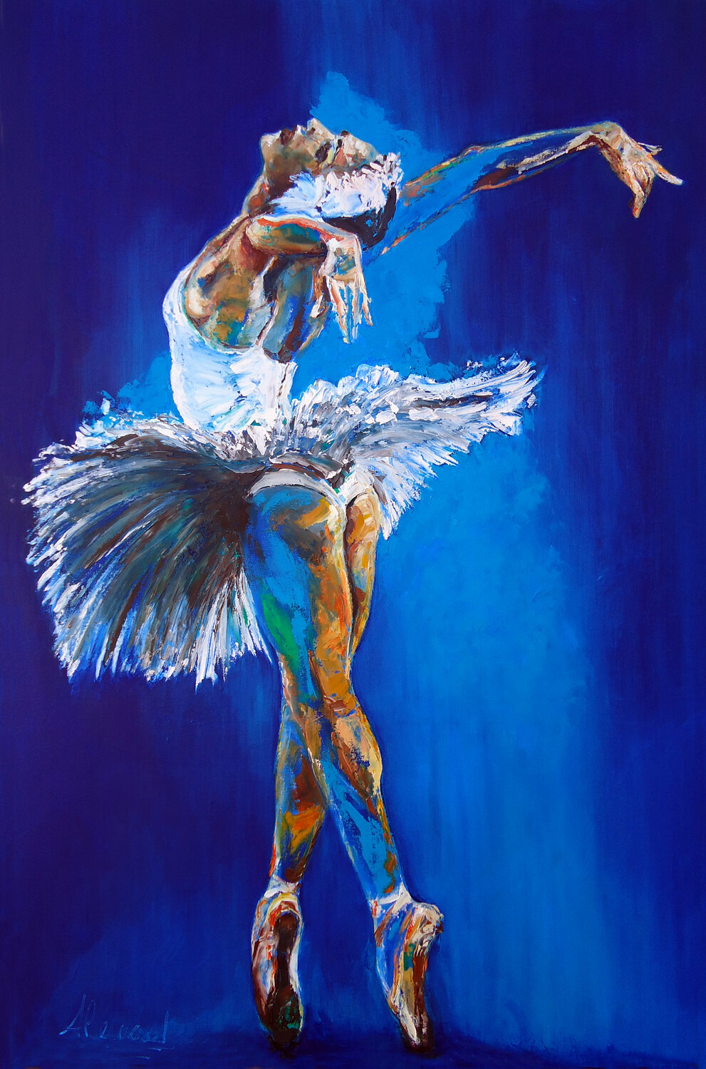 Tocando el cielo / Touching the sky / Touche le ciel Alicia Besada Originalgemälde zu verkaufen