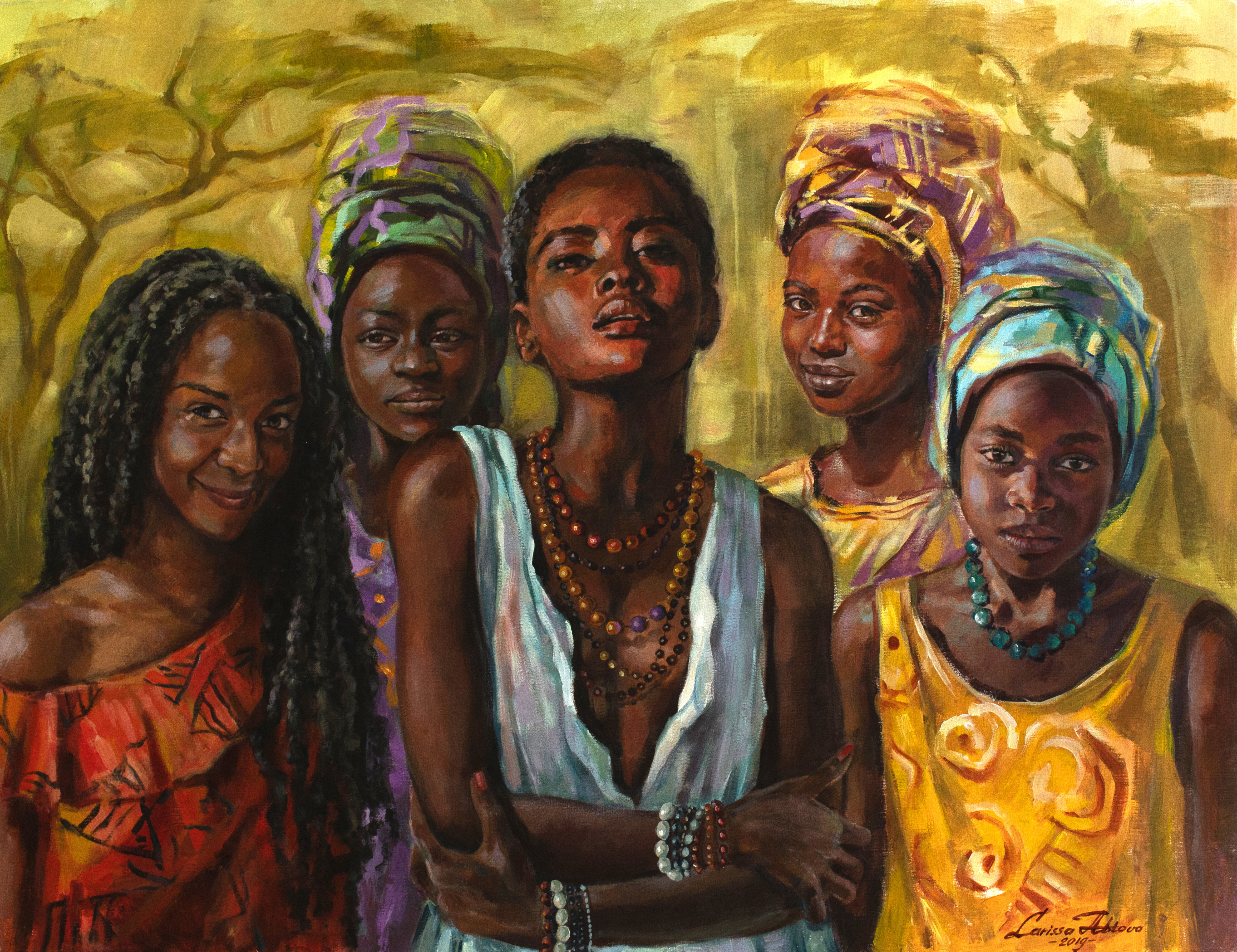 Une journée en Afrique noire