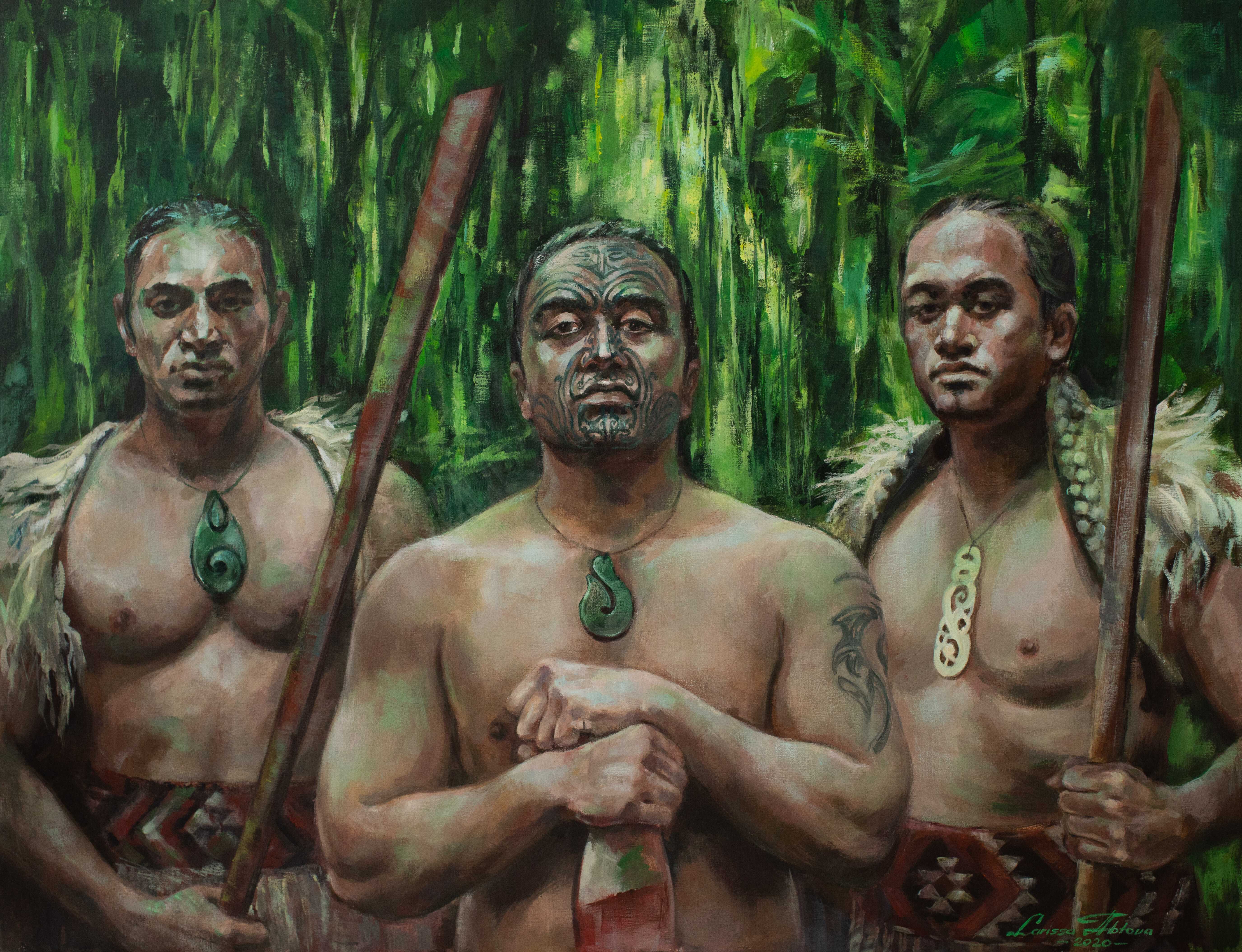 Argomento Maori Dipinti
