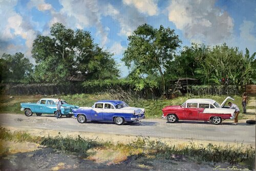 Private business by Larissa Abtova, Painting for Sale on Singulart