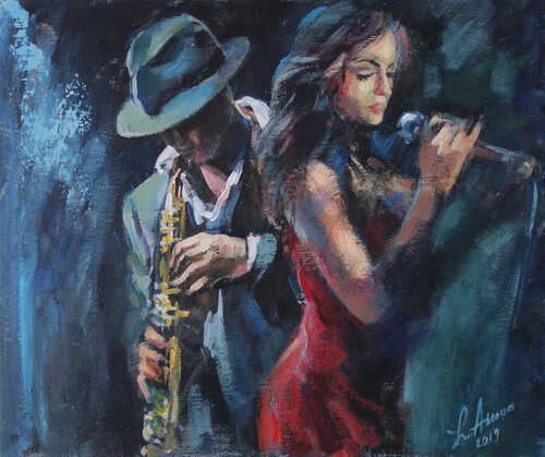 Soft and Sensual di Larissa Abtova, Pittura in vendita su Singulart