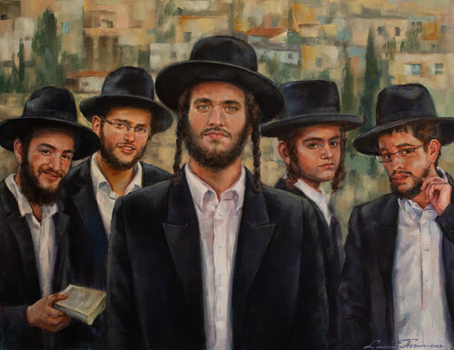Greetings from Jerusalem von Larissa Abtova, Malerei kaufen auf Singulart