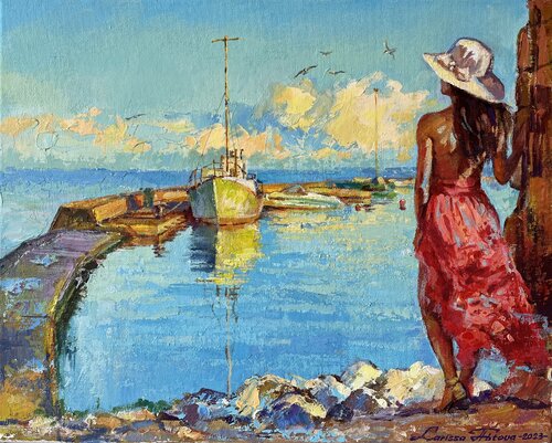Peaceful evening Larissa Abtova