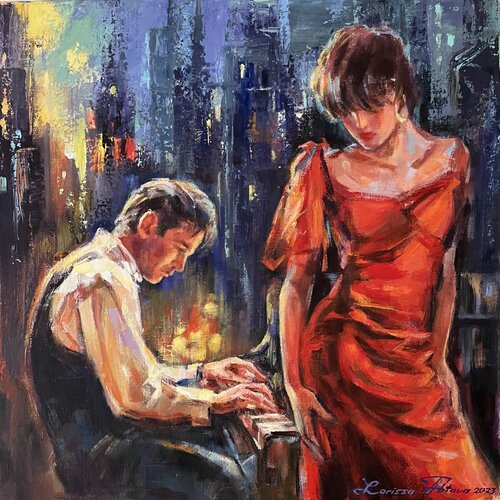 The moment di Larissa Abtova, Pittura in vendita su Singulart