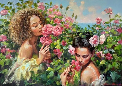 In the Rose Garden II Larissa Abtova
