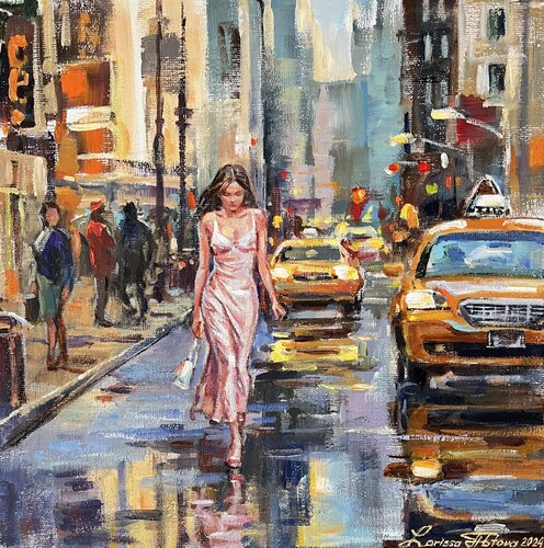 Life in a day di Larissa Abtova, Pittura in vendita su Singulart