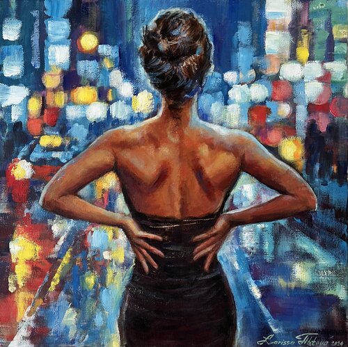 Independent II van Larissa Abtova, Schilderij te koop op Singulart