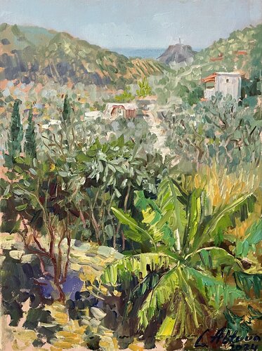 September Crete von Larissa Abtova, Malerei kaufen auf Singulart
