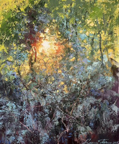 Sunrise von Larissa Abtova, Malerei kaufen auf Singulart