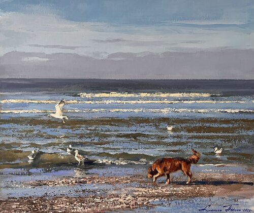 Cosey North Sea von Larissa Abtova, Malerei kaufen auf Singulart