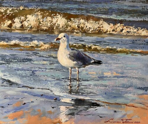 Queen of the sea by Larissa Abtova, 회화 for Sale on Singulart