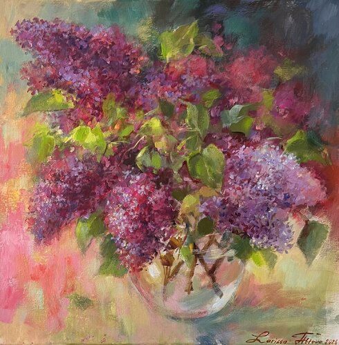 Lilac spring de Larissa Abtova, Pintura a la venta en Singulart