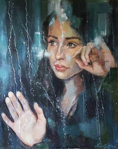 Rainy Days von Larissa Abtova, Malerei kaufen auf Singulart