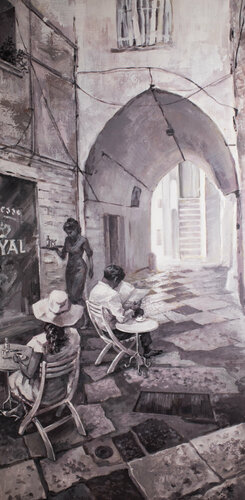 Morning coffee von Larissa Abtova, Malerei kaufen auf Singulart