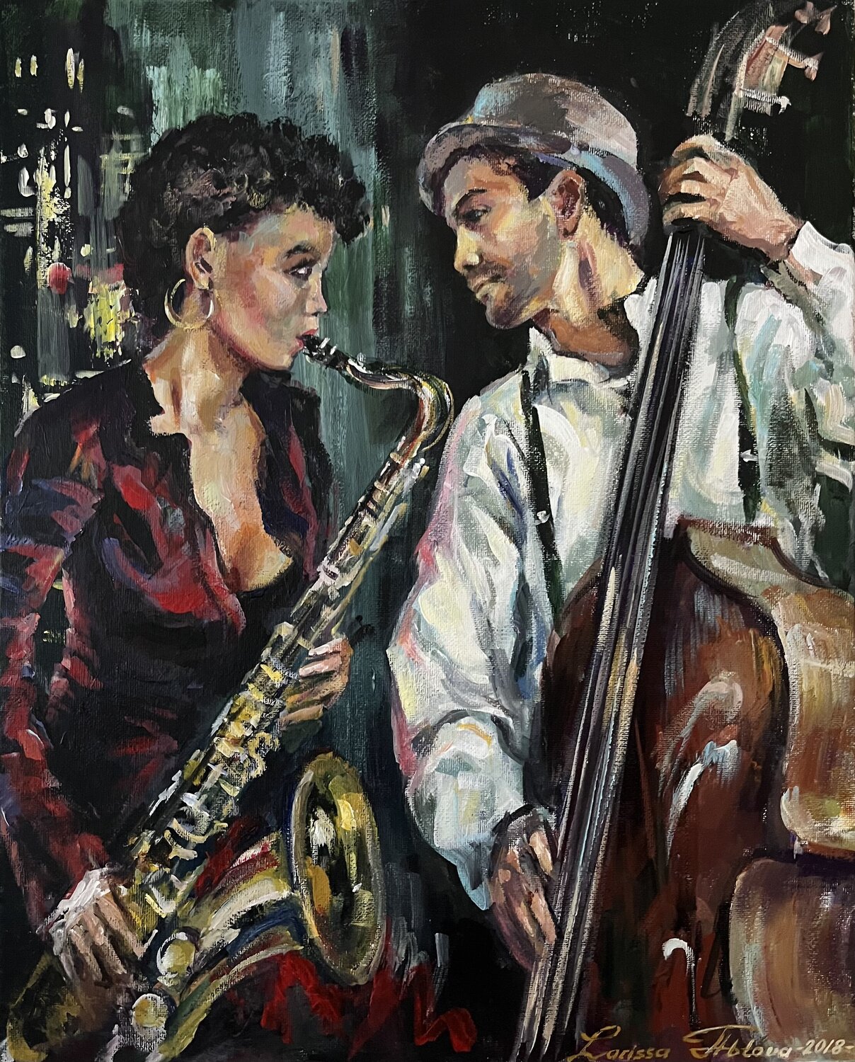 Jazz conversation Larissa Abtova