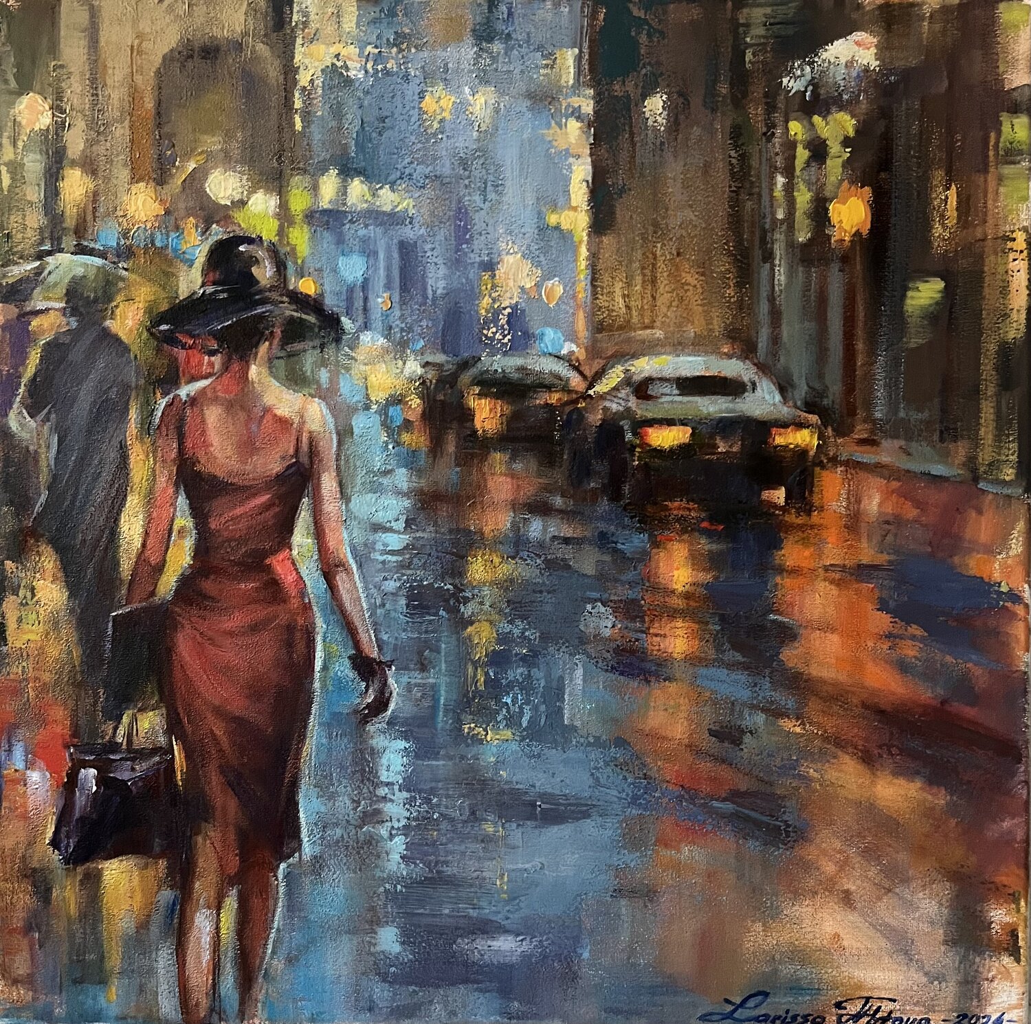 City lights VI Larissa Abtova