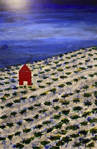 L’été au casot de Florence Maraine Bertrand, Pintura a la venta en Singulart