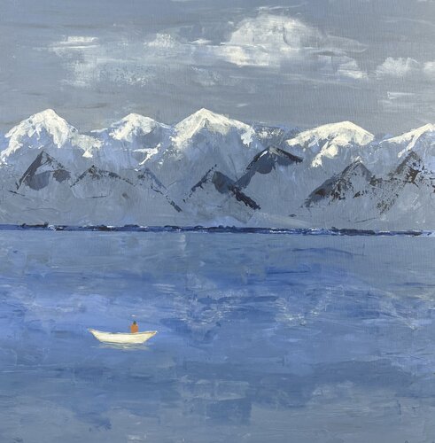De la montagne à la mer von Florence Maraine Bertrand, Malerei kaufen auf Singulart