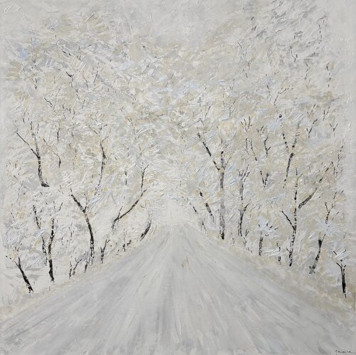 Voile de Neige von Florence Maraine Bertrand, Malerei kaufen auf Singulart