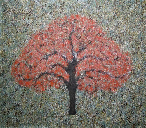 Tree Life di Marc Janus, Pittura in vendita su Singulart