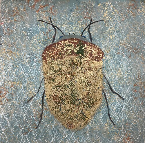 Sphaerocoris annulus (Bettle) van Marc Janus, Schilderij te koop op Singulart