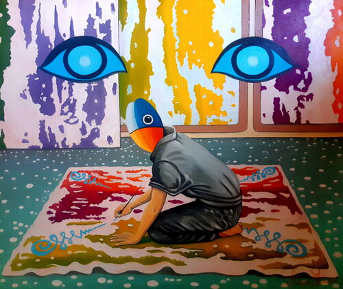Restauro Interiore - Interior Restoration by Marco Stocco, 油畫 for Sale on Singulart