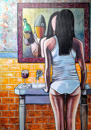 Il riflesso delle sensazioni van Marco Stocco, Schilderij te koop op Singulart