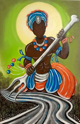Exu Alaketu de Marco Stocco, Pintura a la venta en Singulart