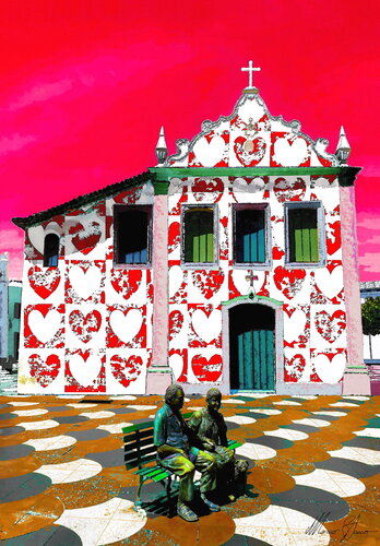 Jorge Amado e Zelia di Marco Stocco, Digitale in vendita su Singulart