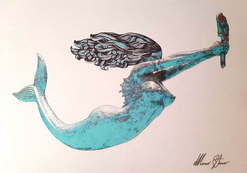 Yemanja regina del mare von Marco Stocco, Digital kaufen auf Singulart