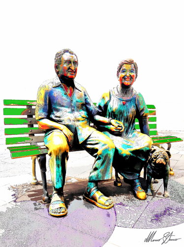 Jorge Amado e Zelia von Marco Stocco, Digital kaufen auf Singulart