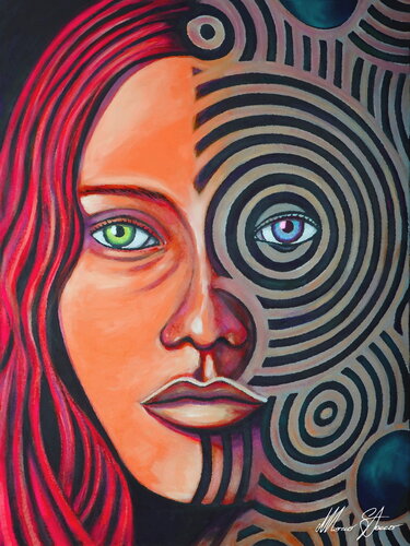 Donna delle Percezioni di Marco Stocco, Digitale in vendita su Singulart