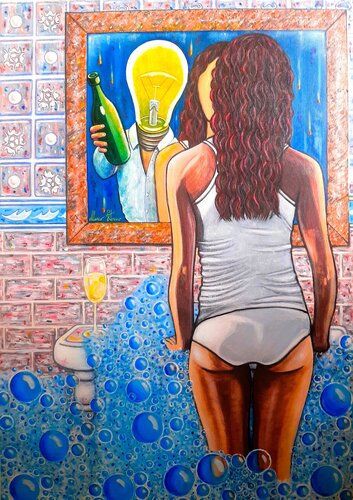 Luce della Coscienza by Marco Stocco, 회화 for Sale on Singulart