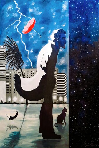 Percezione Cosmica de Marco Stocco, Pintura a la venta en Singulart